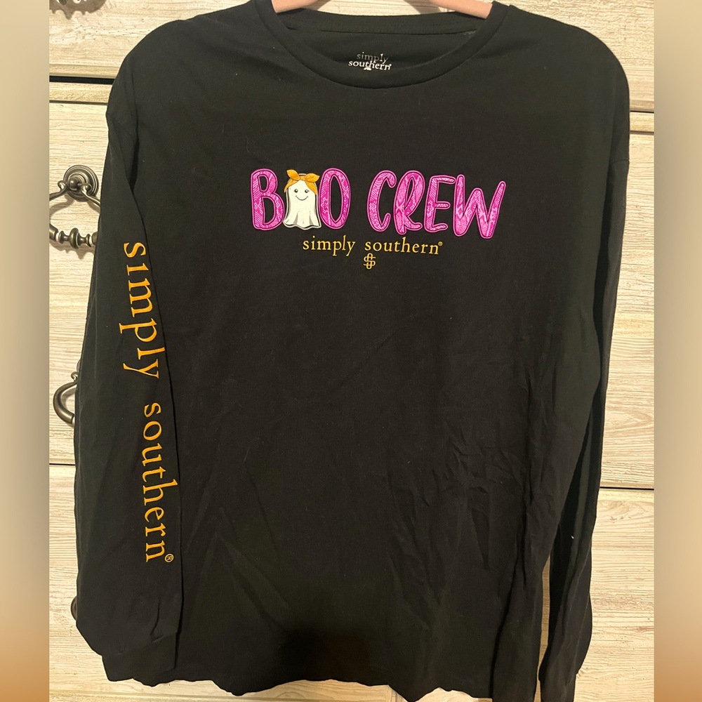 Simply Southern Halloween long sleeve top